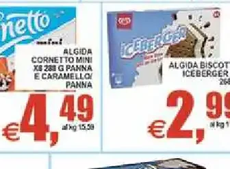 Cornetto panna e caramello