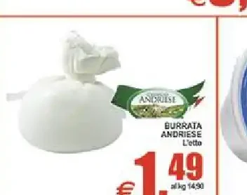 Burrata andriese