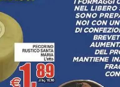 Pecorino rustico Santa Maria