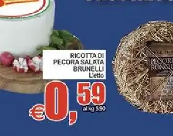 Ricotta di pecora salata