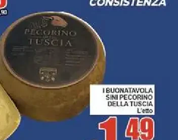 Buonatavola pecorino della Tuscia