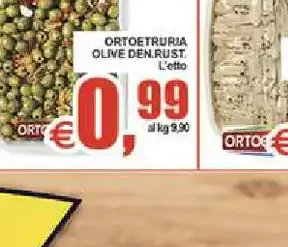 Ortoetruria olive verdi rustiche
