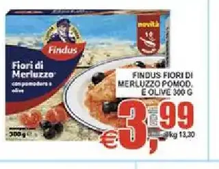 Fiori di merluzzo pomodoro e olive