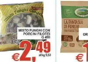 Misto funghi porcini