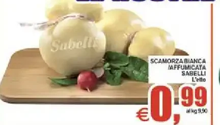 Scamorza bianca affumicata