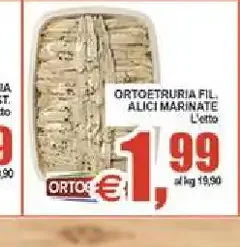 Filetti di alici marinate