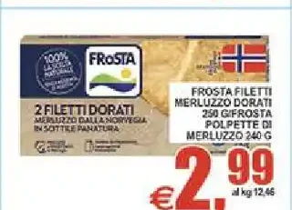 Filetti di merluzzo dorati