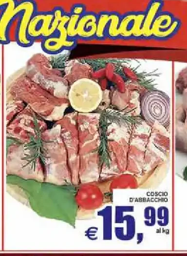 Coscio d'abbacchio