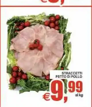 Straccetti petto di pollo
