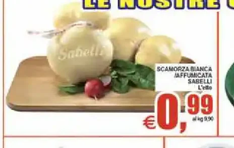 Scamorza bianca affumicata