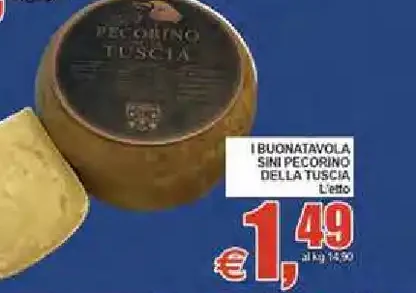 Buona Tavola Sini Pecorino della Tuscia