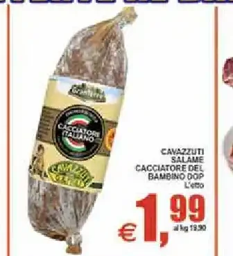 Cazzavetti salame cacciatore