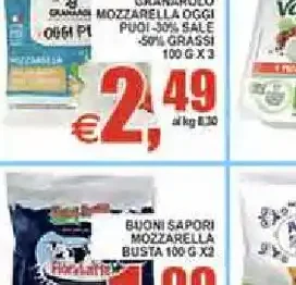 Mozzarella oggi più
