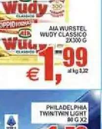 Wudy würstel classico