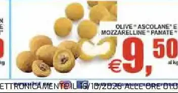 Olive ascolane e mozzarelline