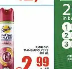 Mangiapolvere spray