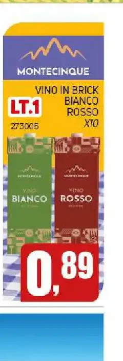Vino in brick