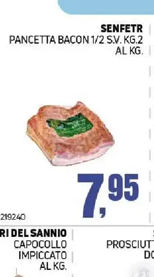 Pancetta bacon
