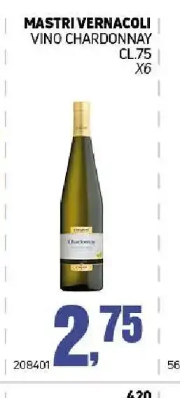 Mastri Vernacoli Vino Chardonnay
