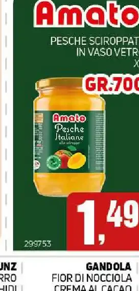 Amato Pesche Sciroppate