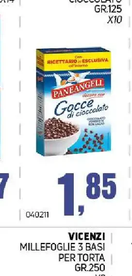Paneangeli Gocce di cioccolato