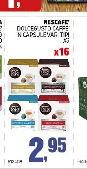 Capsule Nescafé Dolce Gusto assortite