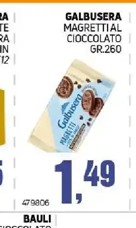 Magretti al cioccolato Galbusera