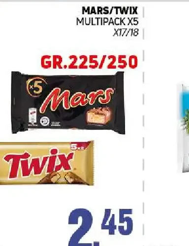 Mars/Twix multipack