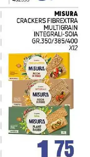 Cracker Fibrextra Misura