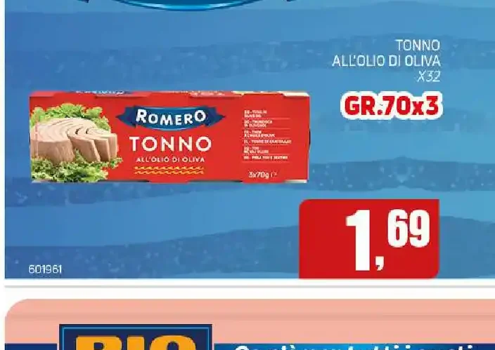 Tonno all’olio d’oliva