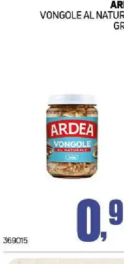 Vongole al naturale