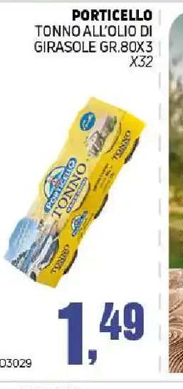 Tonno all’olio di girasole