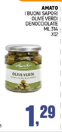 Olive verdi denocciolate
