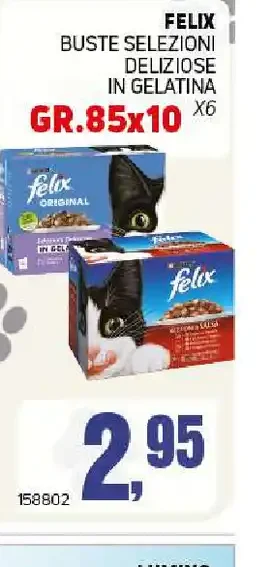 Bustine per gatti in gelatina