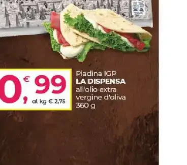 Piadina IGP La Dispensa