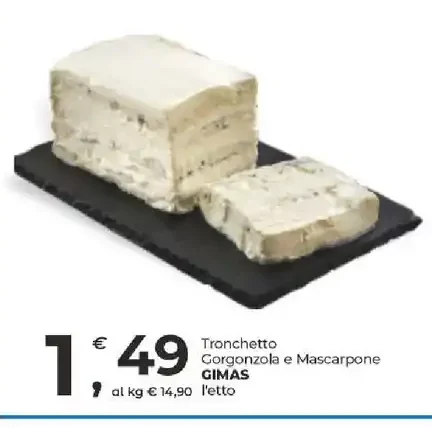 Tronchetto Gorgonzola e Mascarpone GIMAS