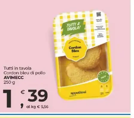 Cordon bleu di pollo Avimecc