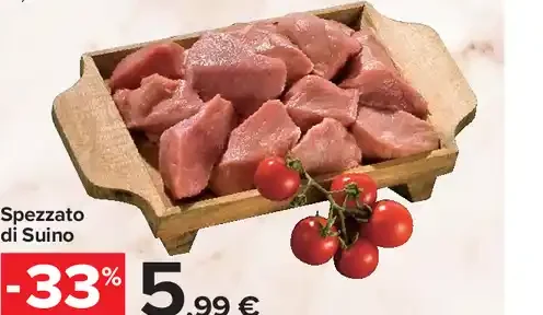 Spezzato di suino