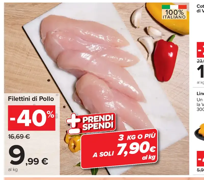 Filettini di pollo
