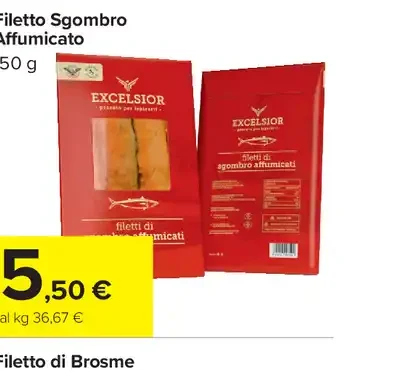 Filetto sgombro affumicato