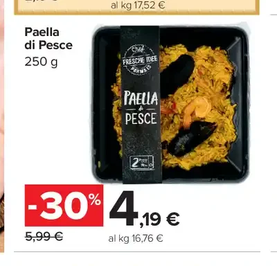Paella di pesce