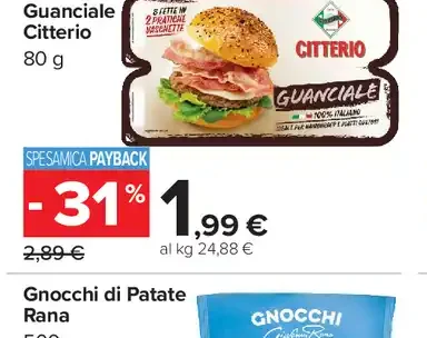 Vaschetta Guanciale Citterio