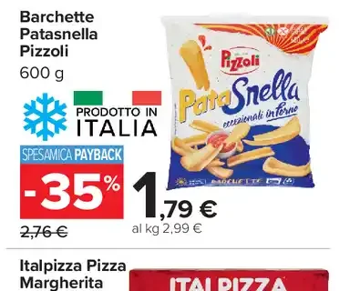 Barchette Patasnella