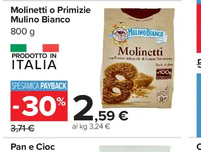Molinette o Primizie