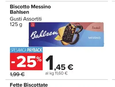 Biscotto Messino Bahlsen