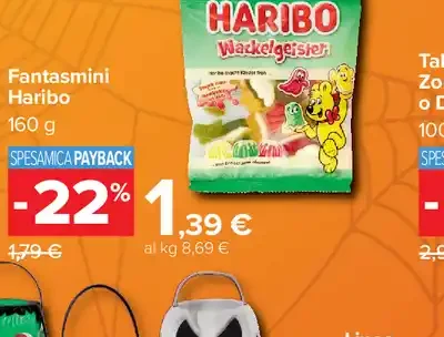 Fant asmini Haribo