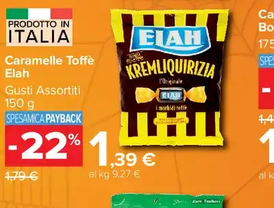 Caramelle Toffè Elah