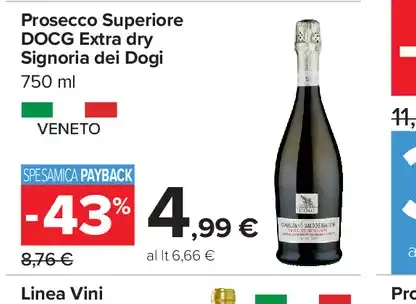Prosecco Superiore DOCG Extra Dry Signoria dei Dogi