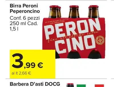 Birra Peroni Peperoncino
