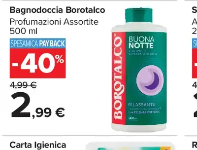 Bagnodoccia Borotalco